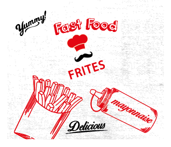 Sac frite S 11*12 ING &quot;DELICIOUS&quot; (COLIS DE 4000)