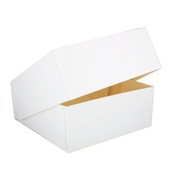 BOITES GATEAUX NEUTRE Blanc 25